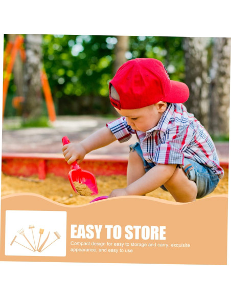 6 Herramientas de Rastrillo Zen Toddmomy para Jardín de Arena