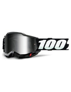 Gafas 100% Accuri 2 para Motocross y Ciclismo - Negro