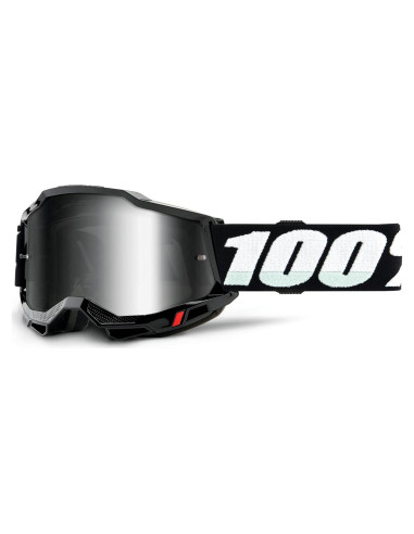 Gafas 100% Accuri 2 para Motocross y Ciclismo - Negro