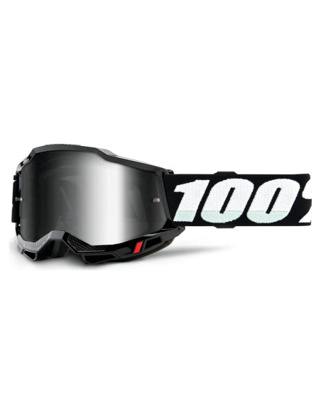 Gafas 100% Accuri 2 para Motocross y Ciclismo - Negro