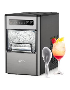 HiCOZY Máquina de Hielo Compacta 10,89 kg/día Autolimpieza
