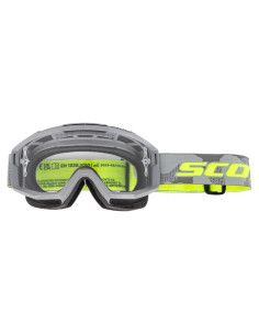 Gafas OTG Split SCOTT Gris Claro/Amarillo Neón Lente Transparente