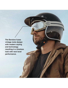 Gafas deportivas 100% BARSTOW anti-vaho policarbonato dorado 2