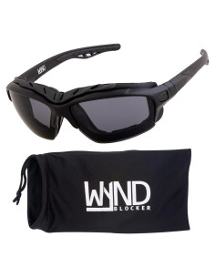 Gafas de montar motocicleta WYND Blocker Modelo 338 UV400