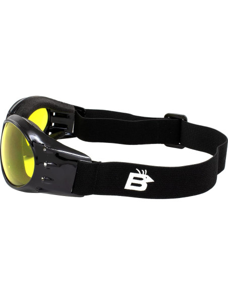Gafas de airesoft Birdz Eagle con lentes amarillos y espejo
