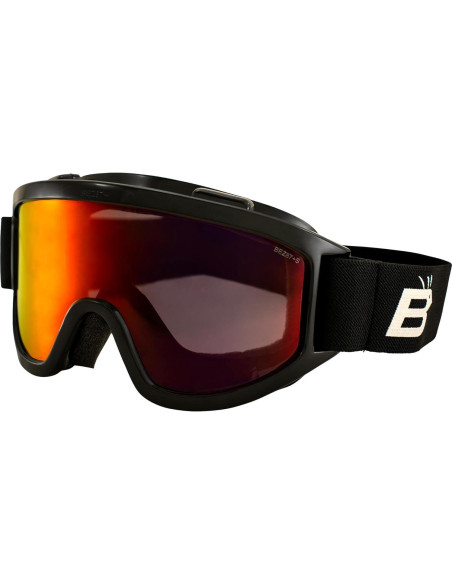 Gafas de motociclismo Birdz Vulture ANSI Z87.1+ con lente espejo Gafas de motociclismo Birdz Vulture ANSI Z87.1+ con lente espejo