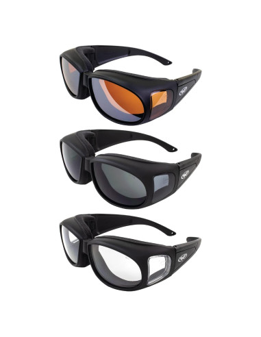 Gafas de Seguridad Global Vision Outfitter Combo Anti-vaho