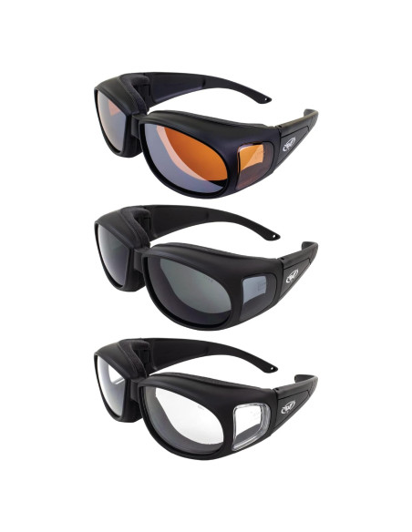 Gafas de Seguridad Global Vision Outfitter Combo Anti-vaho