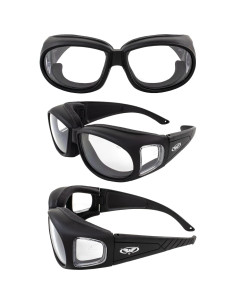 Gafas de Seguridad Global Vision Outfitter Combo Anti-vaho 2