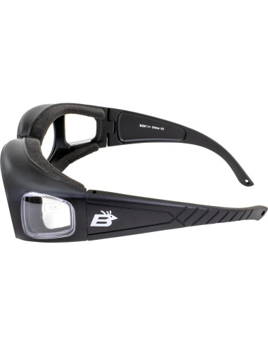 Gafas de Motocicleta Birdz Swallow con Almohadillas de Espuma