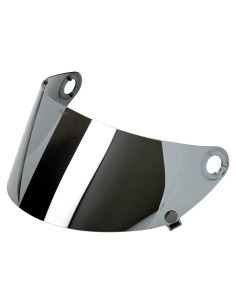 Visor Biltwell Gringo S Gen2 Plano Anti-Niebla Cromado