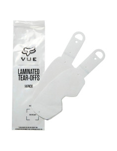 Tear Offs Laminados Fox Racing Vue 14PK - Óptica Avanzada