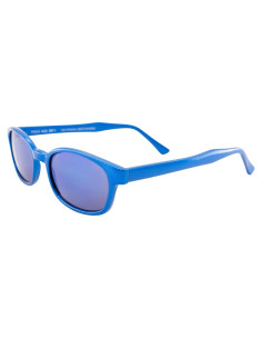 Gafas de Motocicleta KD's PCSUN Azul Hielo Lentes Espejo