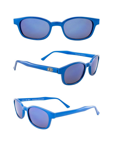 Gafas de Motocicleta KD's PCSUN Azul Hielo Lentes Espejo