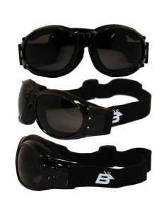 Gafas de airesoft Birdz Eagle con lentes claras y ahumadas 2