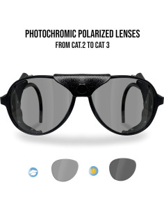 Gafas de sol polarizadas Bertoni Glacier para trekking y esquí 2