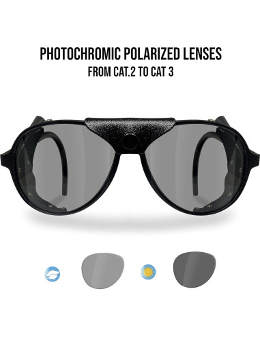 Gafas de sol polarizadas Bertoni Glacier para trekking y esquí