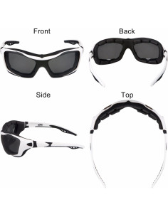 Gafas de sol envolventes WYND Blocker para deportes extremos 2