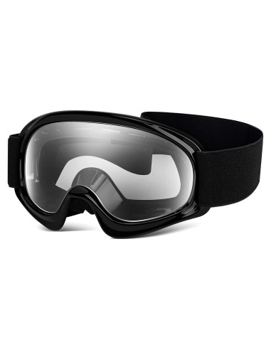 Gafas de Moto para Niños MAMBAOUT con Lente Transparente