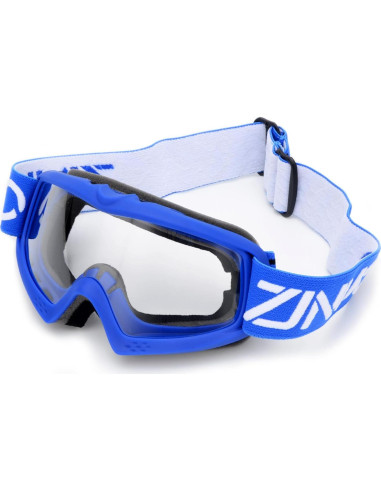 Gafas de motocross para niños UV400 - Rosa y azul