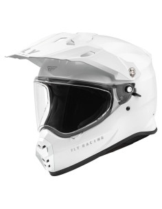 Casco Trekker Fly Racing Blanco XX-Grande ECE DOT