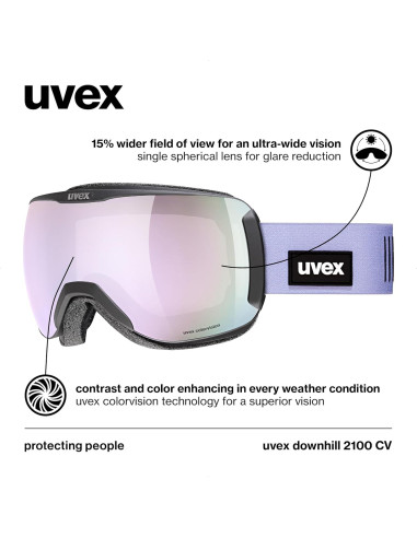 Gafas de Esquí UVEX Downhill 2100 CV Anti-vaho UV400