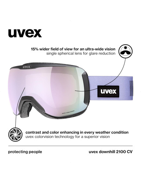 Gafas de Esquí UVEX Downhill 2100 CV Anti-vaho UV400