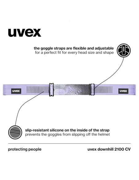 Gafas de Esquí UVEX Downhill 2100 CV Anti-vaho UV400