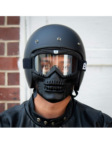 3 Pares de Gafas de Motocicleta Birdz Skullbird con Lentes