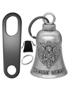 Campana de Suerte Guardian Ángel para Motocicleta con Accesorios