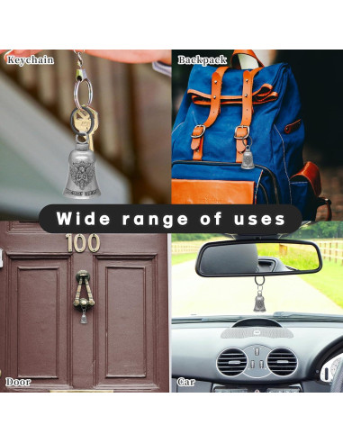 Campana de Suerte Guardian Ángel para Motocicleta con Accesorios