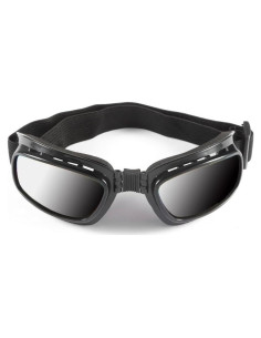 Gafas de Motocicleta Vintage con Espuma Acolchada