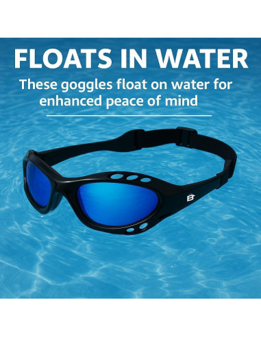 Gafas de sol polarizadas Birdz Seahawk UV 2 pares montura negra