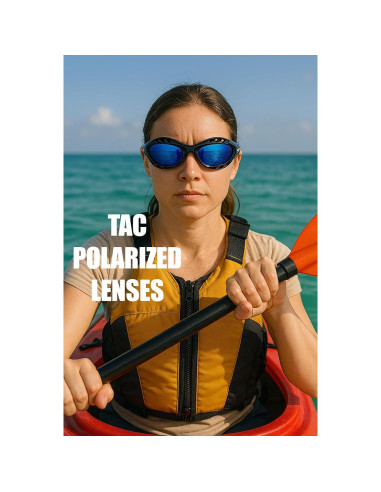 Gafas de sol polarizadas Birdz Seahawk UV 2 pares montura negra