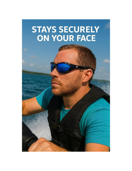 Gafas de sol polarizadas Birdz Seahawk UV 2 pares montura negra