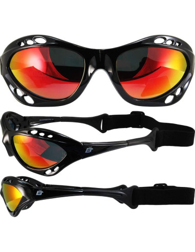 Gafas de sol polarizadas Birdz Seahawk 2 pares con lentes Reflectech