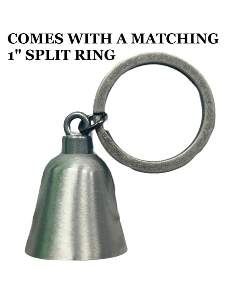 Campana de Guardia Motocicleta Kustom Cycle Parts KCP-BELL Plateada