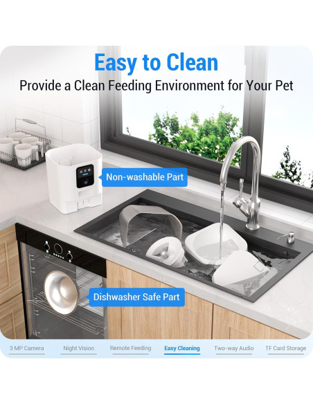 Comedero Automático Frienhund 7L con Cámara y WiFi 5G Comedero Automático Frienhund 7L con Cámara y WiFi 5G