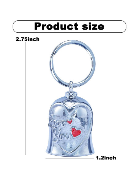 Campana de Motocicleta CYZBTBl 3D de Acero Inoxidable Plata