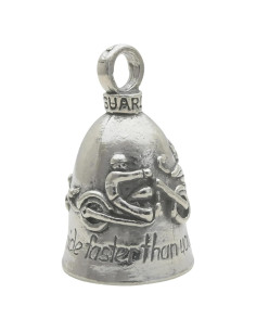 Campana de la Suerte Guardian de Estaño Hecha a Mano - Regalo