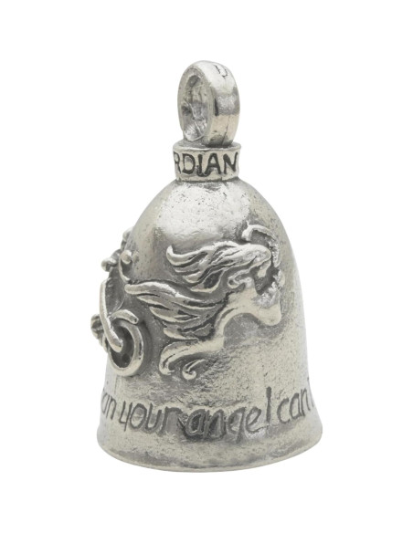 Campana de la Suerte Guardian de Estaño Hecha a Mano - Regalo