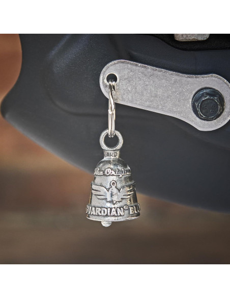 Campana de la Suerte Guardian de Estaño Hecha a Mano - Regalo