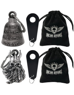 Campanas de Motocicleta Dream Apparel 2 Pack Protección 2