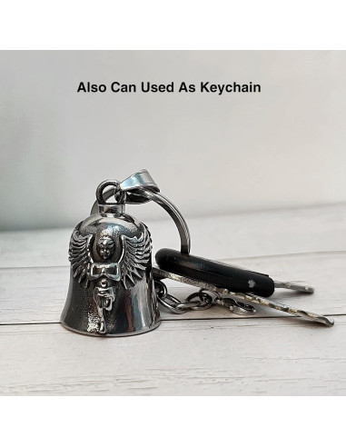 Campana de Motocicleta de Suerte con Gancho - Diseño 3D