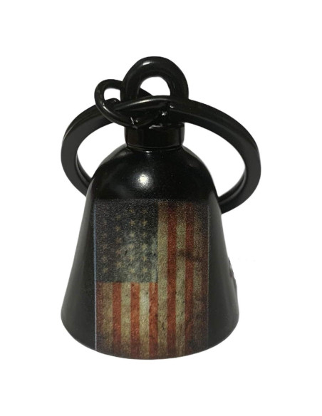 Campana de Guardia Biker Kustom Cycle Parts Negra 1.9x3.8cm