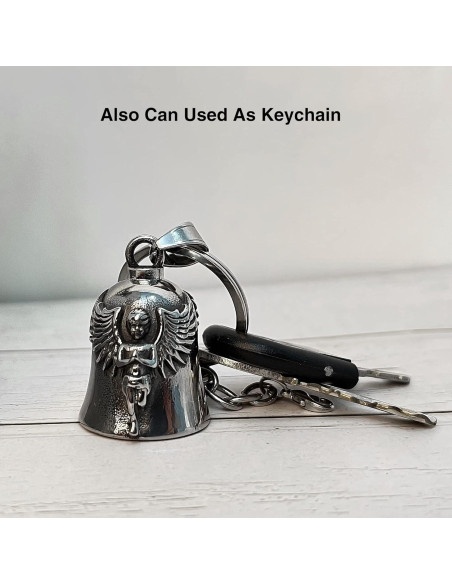 Campana de Motocicleta de Suerte con Gancho - Diseño 3D