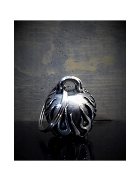 Campana de Motocicleta Bravo Bells Calavera BB-53 - Buena Suerte