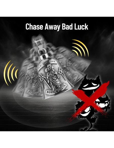 Campana de Motocicleta CTZSR Ángel Guardián - Accesorios de Suerte