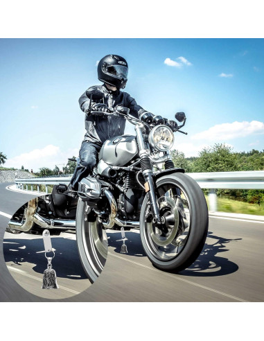 Campana de Motocicleta CTZSR Ángel Guardián - Accesorios de Suerte