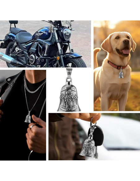 Campana de Motocicleta CTZSR Ángel Guardián - Accesorios de Suerte